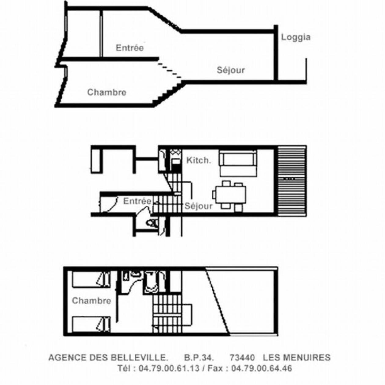 Residence Evons - Appartement Duplex Confortable - Au Pied Des Pistes - Balcon Mae-3474 سان-مارتن-دي-بيفيل المظهر الخارجي الصورة